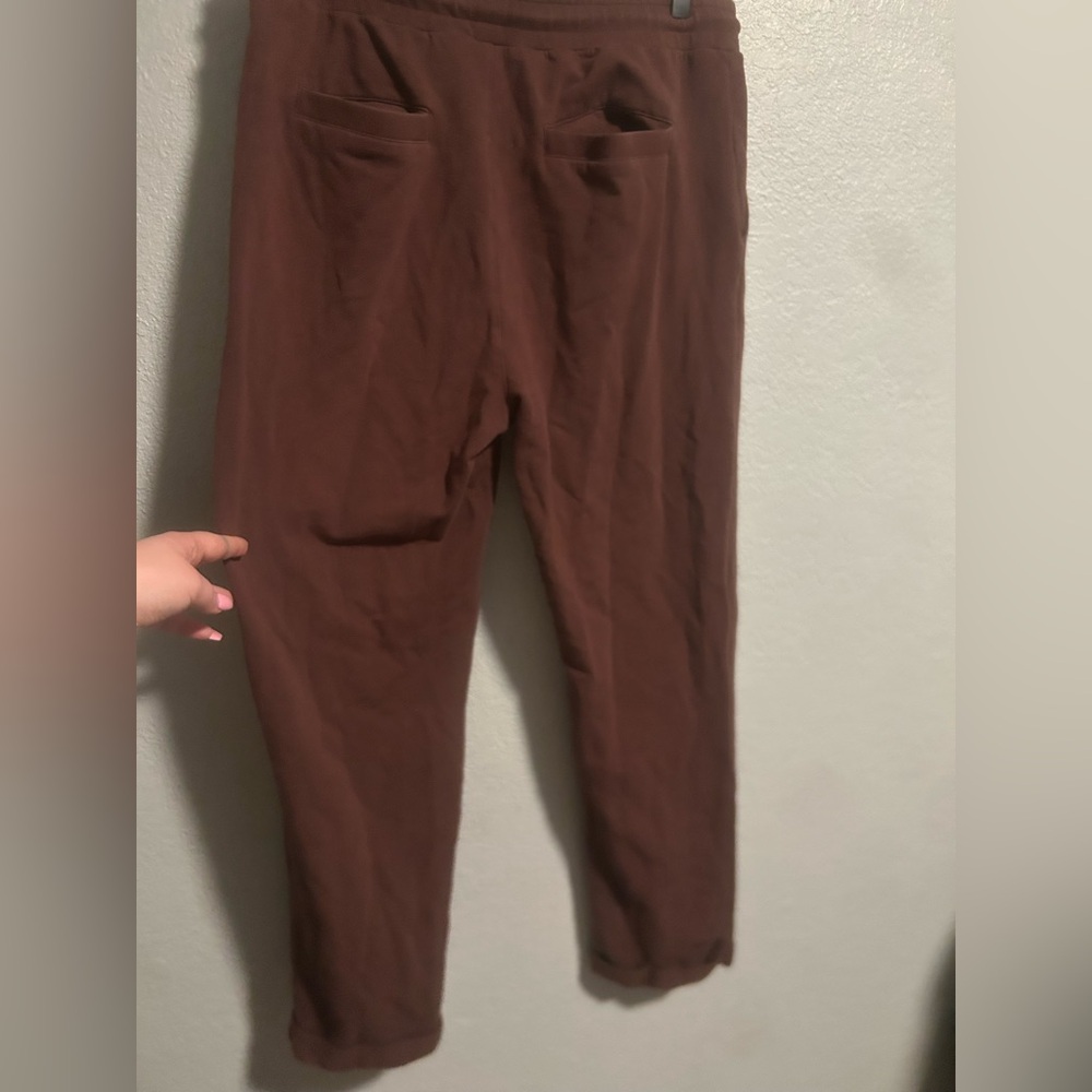 Men’s richerpoorer terry trouser in truffle - Picture 10 of 12